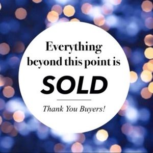 Everything is sold below!